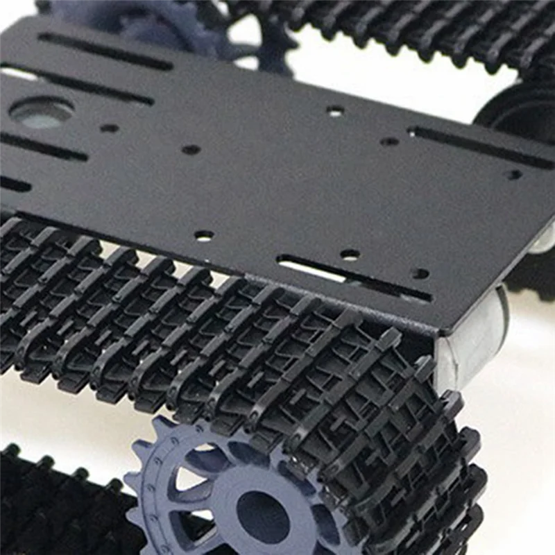 2X スマートタンク車シャーシ追跡クローラーロボットプラットフォームデュアル DC 12V モーター DIY 用 Arduino T101-P/TP101