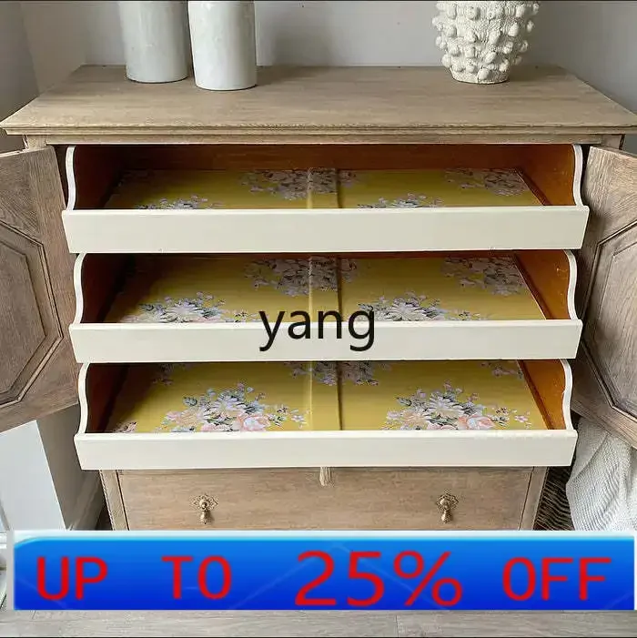 

yjq solid wood old entrance entrance foyer storage shoe cabinet