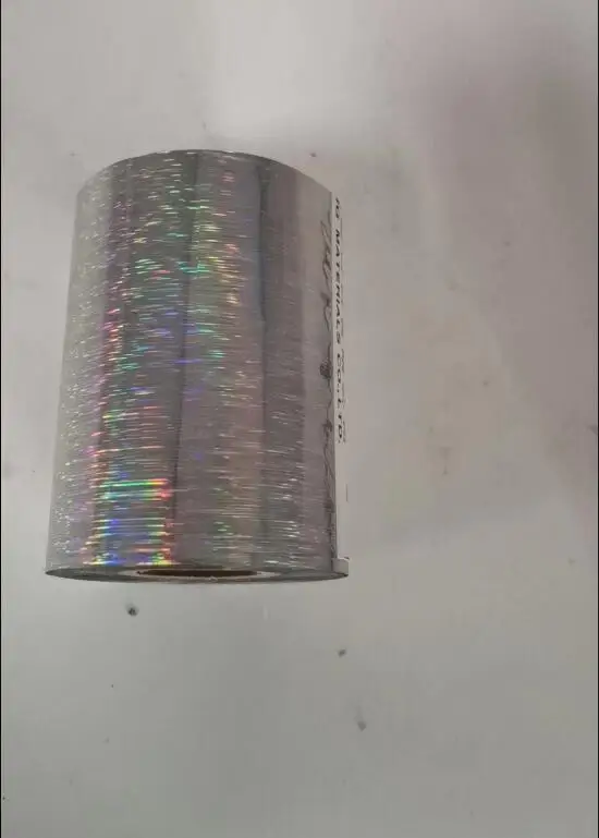Imagem -02 - Folha de Carimbo Quente para a Atração da Pesca Imprensa Holográfica Quente 8cm x 120m Rolo
