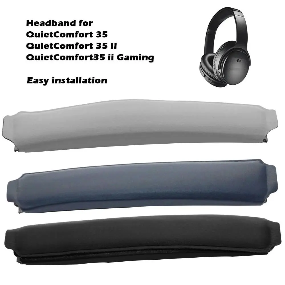 Headband Cover Soft Silicone Headphone Headband Protectors Compatible with for Bose QC25 QC35 II QC45