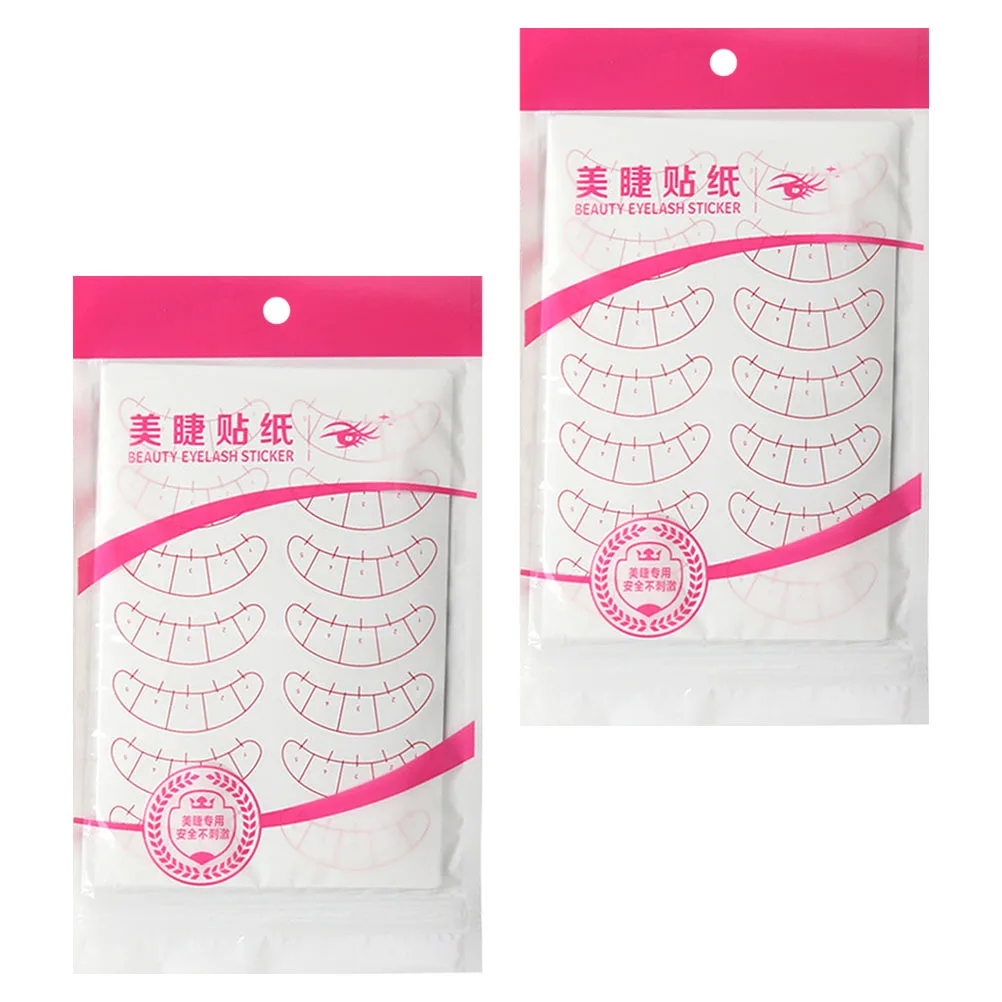 2 قطعة بقع عزل تحت رفادة عين لتمديد لاش امرأة الرموش ملصق المطعمة الرموش ملصق ماكياج أداة