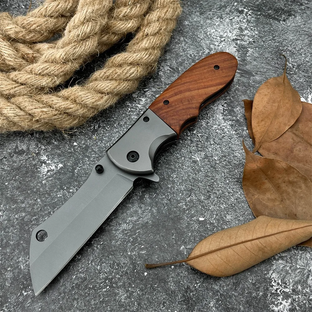 DA104 Мини Складной Нож 5Cr13Mov Лезвие Открытый Портативный Карманный Нож Пеший Туризм Джунгли EDC Приключения Аварийный Инструмент