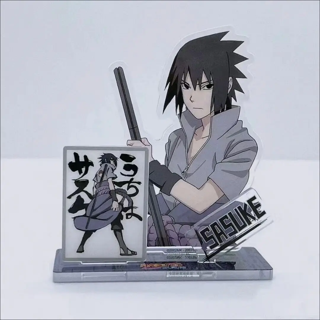 Japońskie Anime Akrylowe Stojaki Minato Sasuke Kakashi Anime Peryferia Ozdoby na Biurko Rekwizyty Prezent na Święta Bożego Narodzenia dla Przyjaciół