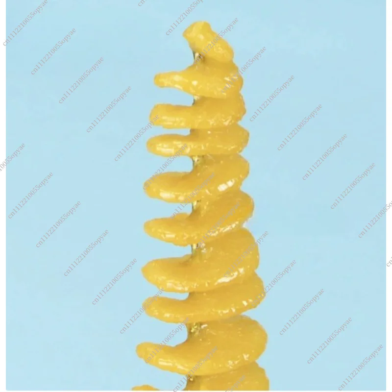 Simulated Potato Tower Model Corn Model Tornado Potato Tower Artificial Food Model Home Decor Fake Fruit