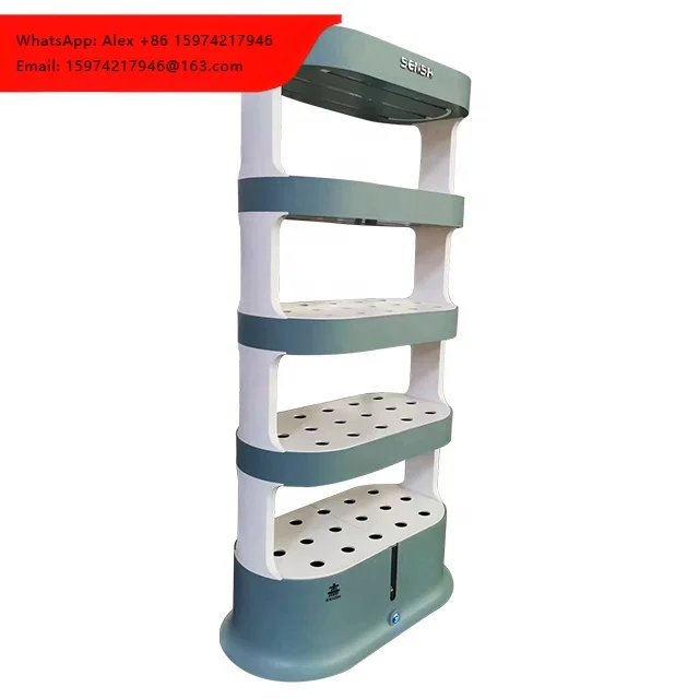

2024 New Product 3/4 Layer Hydroponics System Tower Suitable For Indoor/factor/restaurant Planting Use