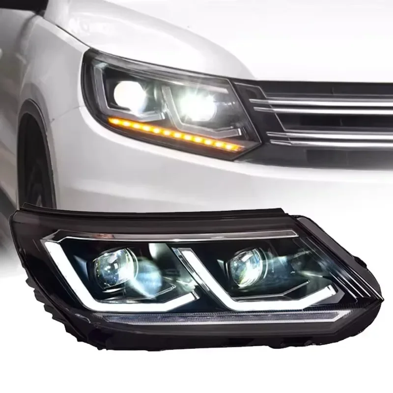 

Подходит для линз проекторов фар Tiguan 2013-2016, динамические светодиодные фары с сигналом поворота