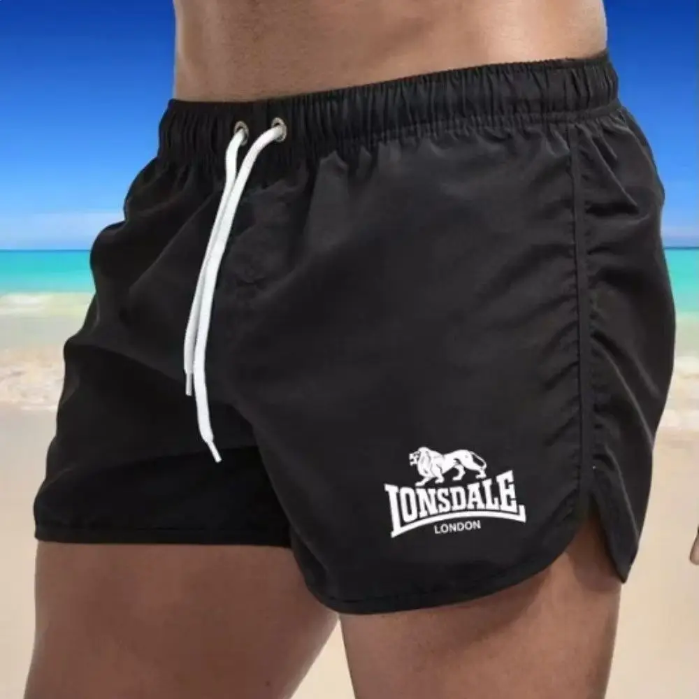 

Lonsdale men's printed beach shorts, sports pants, running shorts, swimsuit, sports, quick drying, surfing shorts, swimsuit
