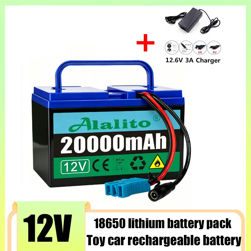 Batería de Repuesto de 12V 25Ah para Tractores Peg-Perego y John Deere Gator XUV, para Juguetes y Coches Eléctricos para Niños