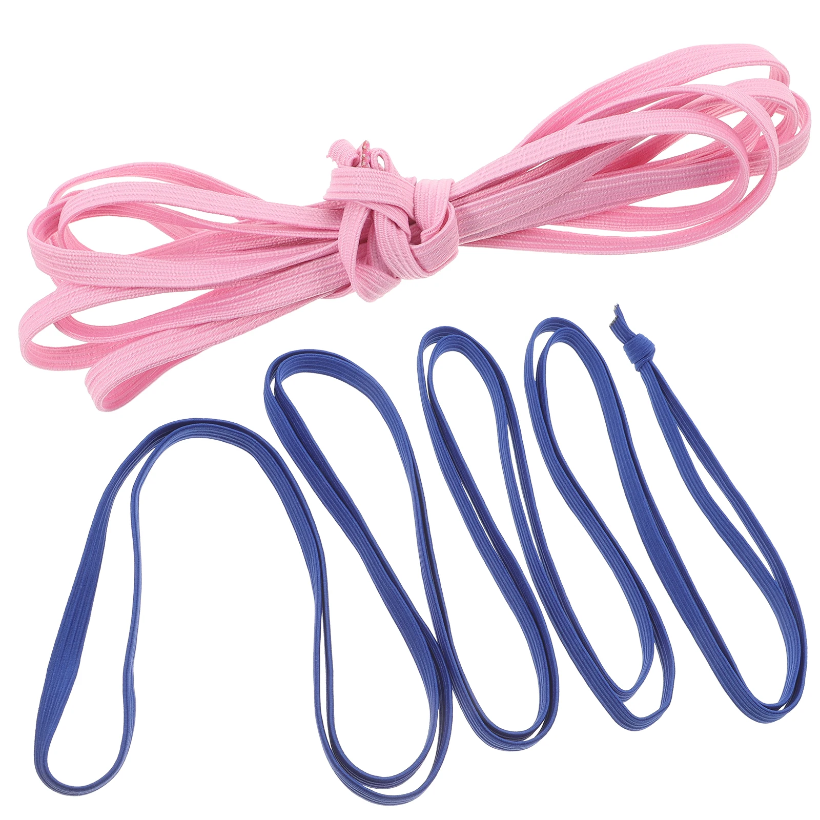 

2pcs Elastic Jump Rope Kids Christmas Lightweight Skipping Ropes Child Fitness Portable Sports Toys Gifts