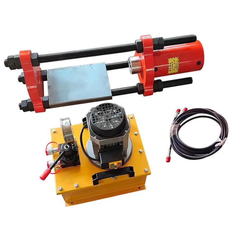 100T/120T Electric Hydraulic Chain Press Portable Hydraulic Pin Dismantling Machine Electric Chain Press