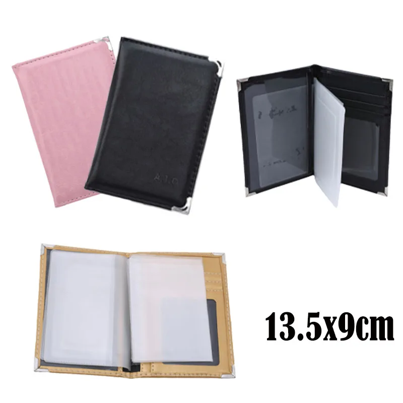 Retro PU Leather Cover for Car Auto Driving Documents Card Credit Holder Russian Auto Driver License Bag Purse Wallet Case