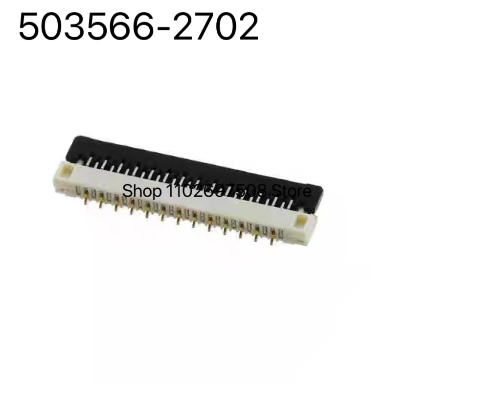 

5 pcs New and Original 503566-2702 5035662702 05035662702 0.3mm Pitch 27 Position FFC & FPC Connectors