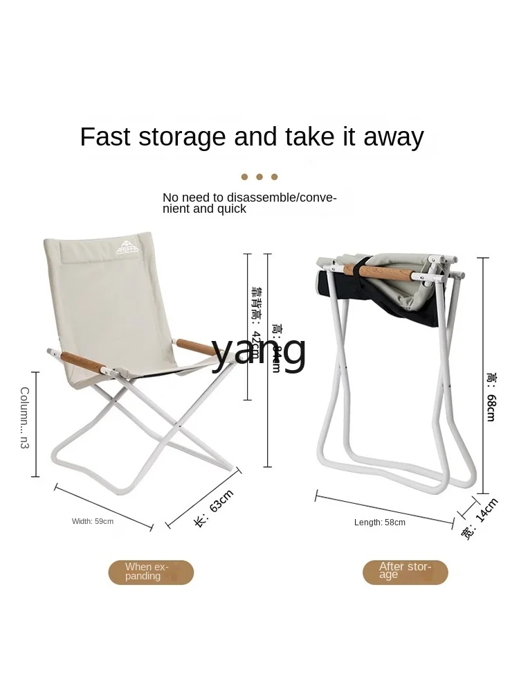 LTT Folding Chair Camping Chair Portable Outdoor Aluminum Alloy Chair Home Hot Sale List Simple New