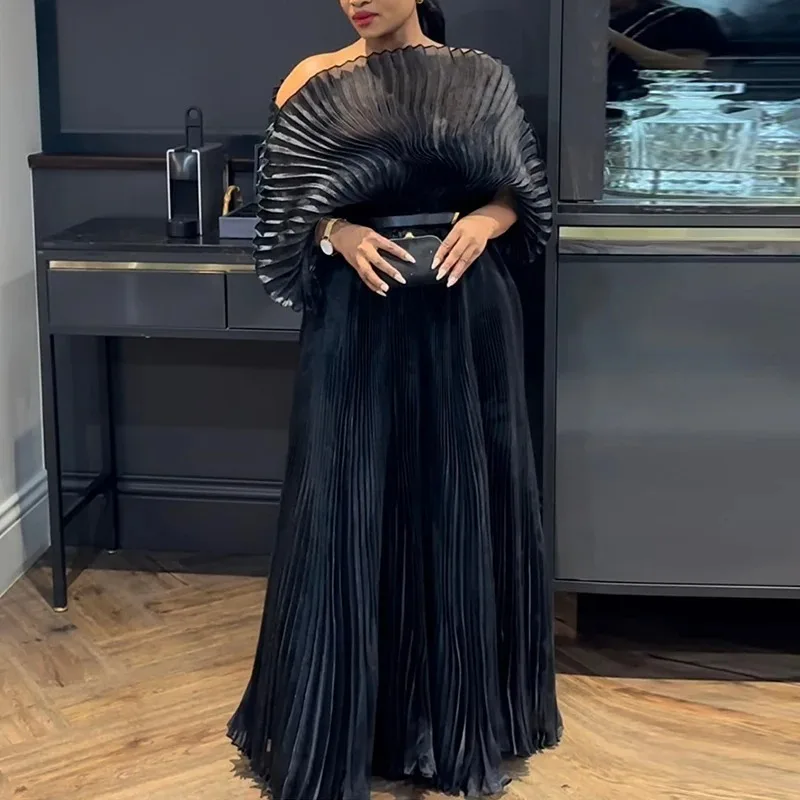 elegante-abito-lungo-plissettato-da-donna-oversize-fatto-a-mano-collo-semi-alto-maniche-svasate-e-cintura-abito-da-sera-formale-da-sposa