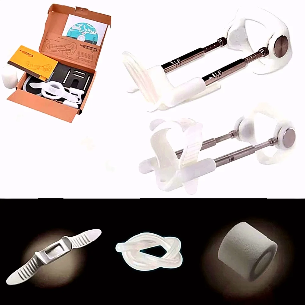 A Male Enhancement System Featuring A Massage Kit With Growth Bracket Extender And Stretcher For Improved Sexual Performance