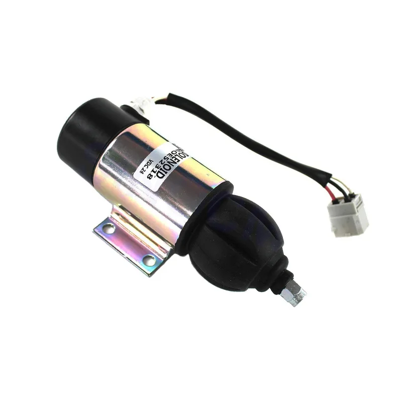 

For Perkins Engine Shutdown Solenoid Valve 24V Fuel Cut-off Solenoid Valve Stop Solenoid Valve OE52318