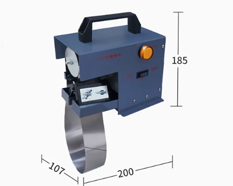 JY-50T Portable Mini Oil Skimmer - 13L/H CNC Steel Belt Oil Scraper, 220V/14W Oil-Water Separator and Recovery Machine