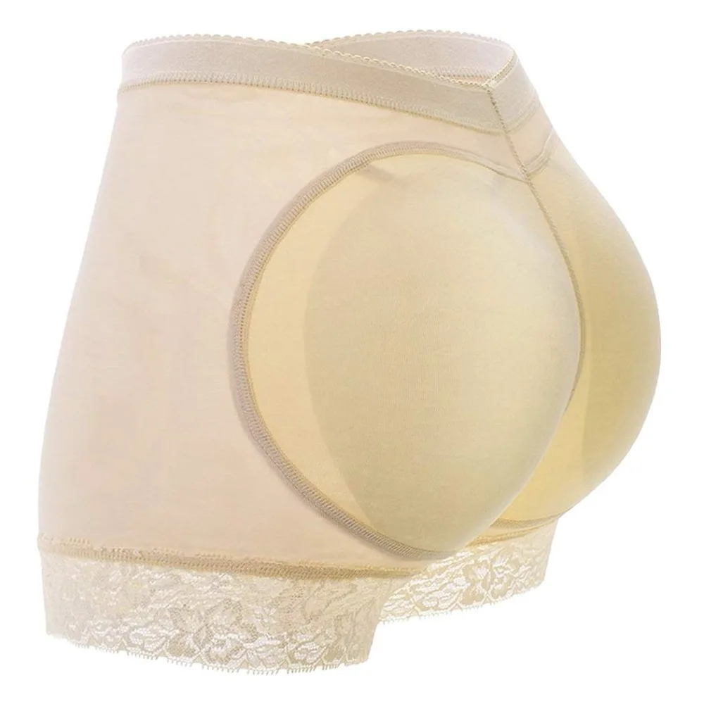 

New Soft Women Pantie Cotton Oversize Padded Underwear Breathable Push Up Hip High Seamless Butt Hip Enhancer Panties Spring