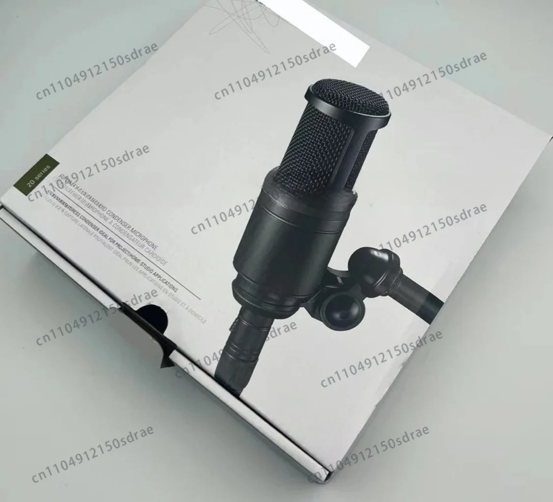 New AT2020 microphone condenser for microphone sound card is a full set of audiobooks, special recording equipment