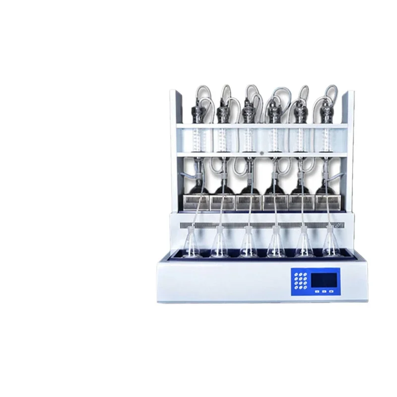 

Automatic intelligent integrated ammonia nitrogen volatile phenol cyanide distillation device, semi-automatic distiller