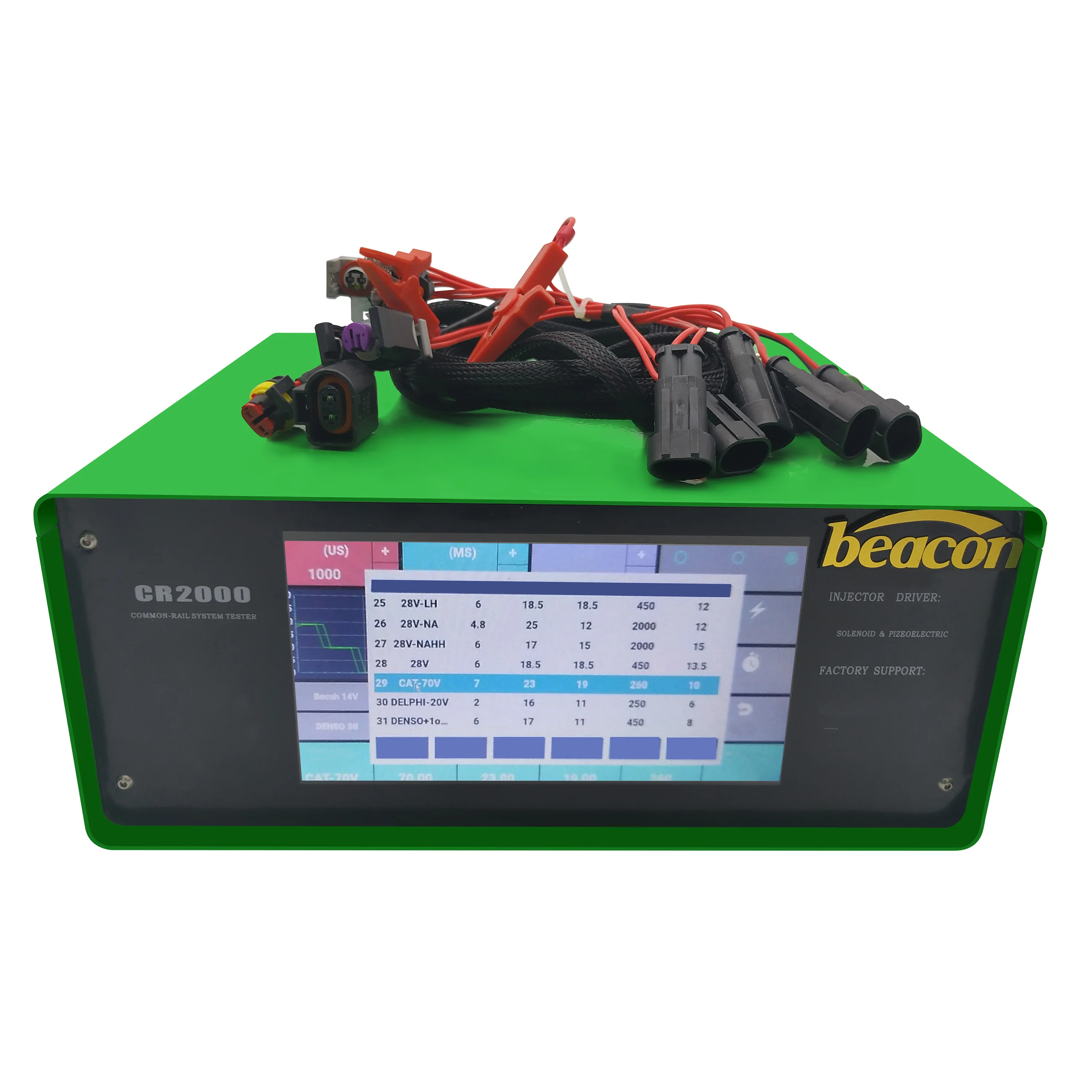 

Тестер форсунок Common Rail CR2000, тестер форсунок Common Rail высокого давления, контроллер ЭБУ двигателя для BOSCH, DENSO, DELPHI, CAT