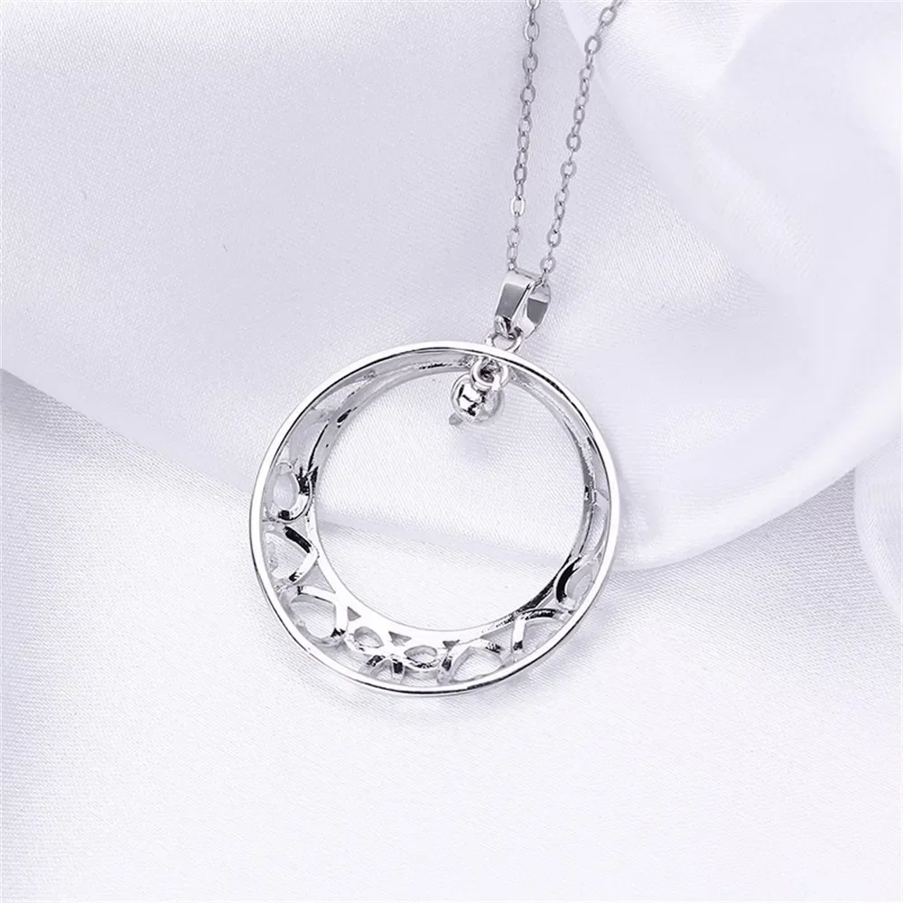 

DIY позолоченная подвеска с жемчугом, аксессуары для изготовления ювелирных изделий ручной работы, фурнитура для ювелирных изделий без жемчуга без цепочки