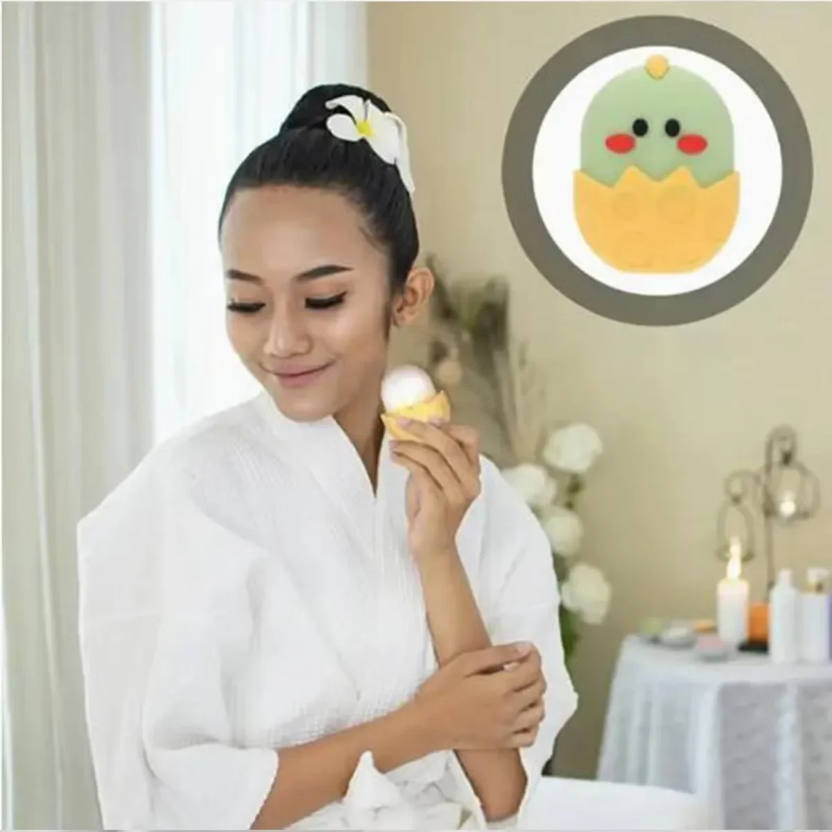 

1pc Face Roller, Eyes And Neck, Brighten Skin & Enhance YourNatural Glow, Reusable Facial Treatmen