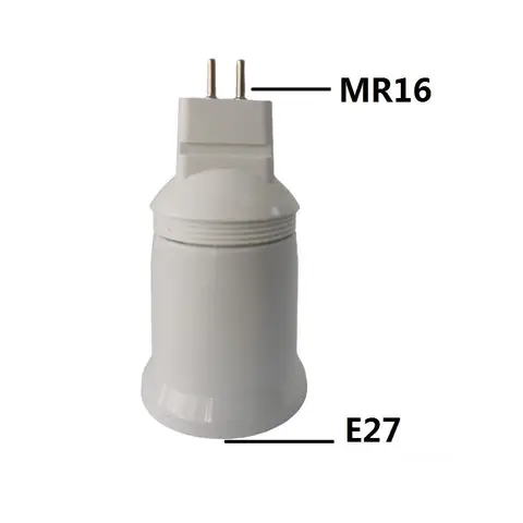 새로운 MR16을 E27로 변경 플러그인 램프 홀더를 나사형 램프 홀더로 변경 E27 MR16 램프 홀더 변환기 G5.3 E27을 M로 변환