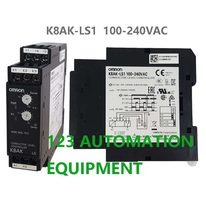 Authentic New Omron K8AK-AS2 LS1 TH11S PA2 PM2 PW2 PH1 PM1 Relays Monitoring Relay view 3