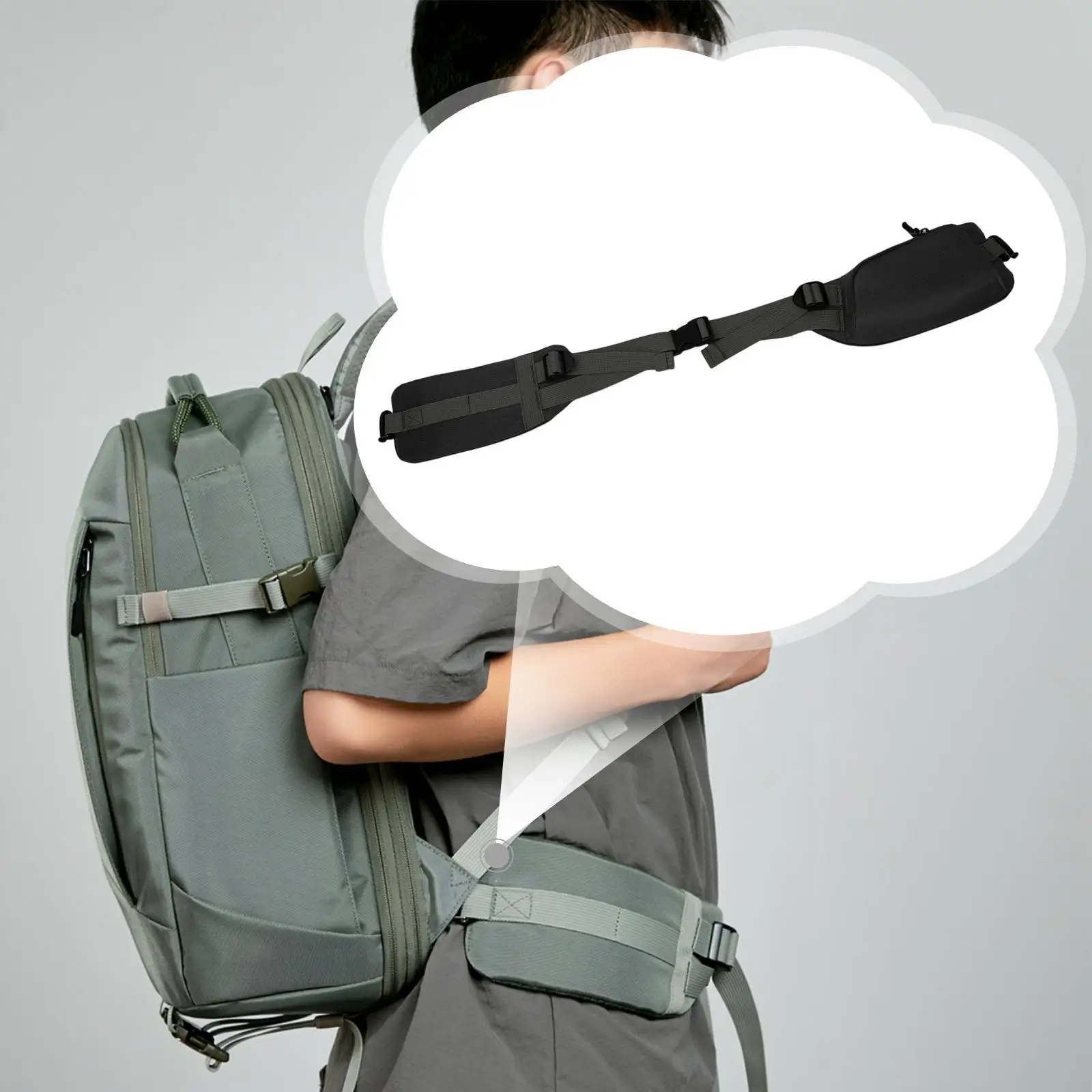 Adjustable Waist Pack Phone Keys Storage Jogging Pouch Fitness Bag Hiking Hiking Backpack for Unisex