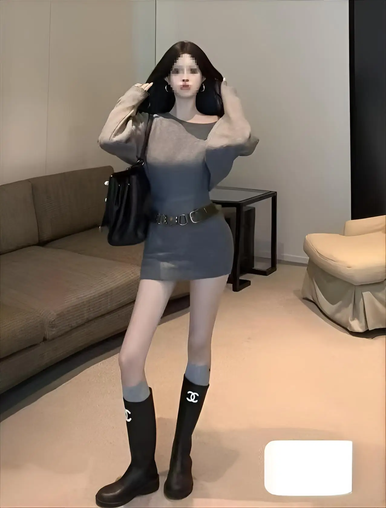 

Пуловер длиной до колена, длинные свитера, джемперы, женские простые лацканы на день Святого Валентина, праздничный женский минимализм, шикарный флокированный вышитый OL