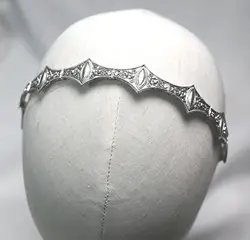 Vintage Women Headband Metal Crown Medieval Crown Bridal Hair Accessories BOHO Battle Crown Armor Headpiece Wedding gifts