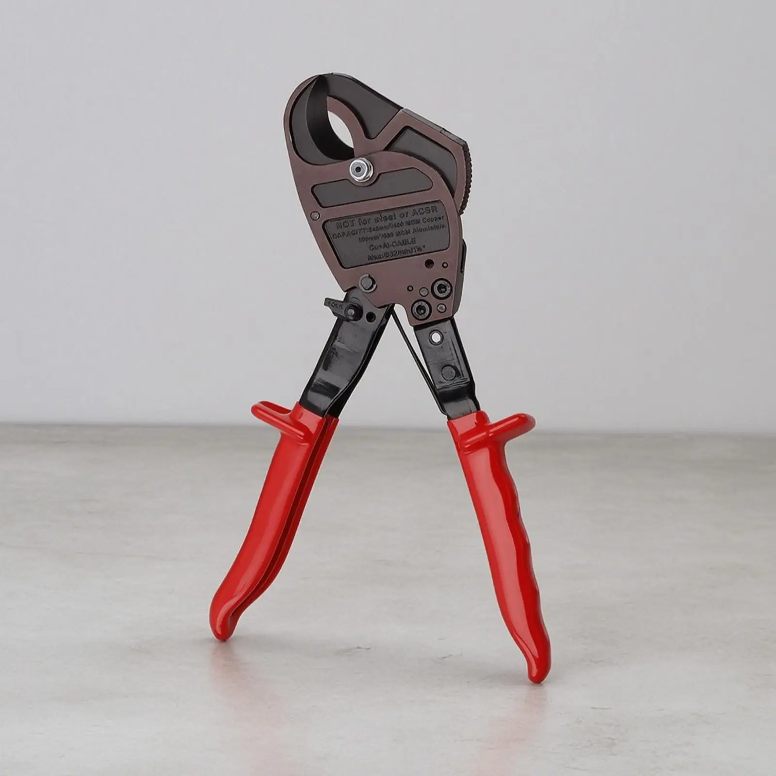 Ratchet Cable Wire Cutting tool Insulated Wire Shear Quick Release Tools for Electricians, Technicians, Electrical Installation,