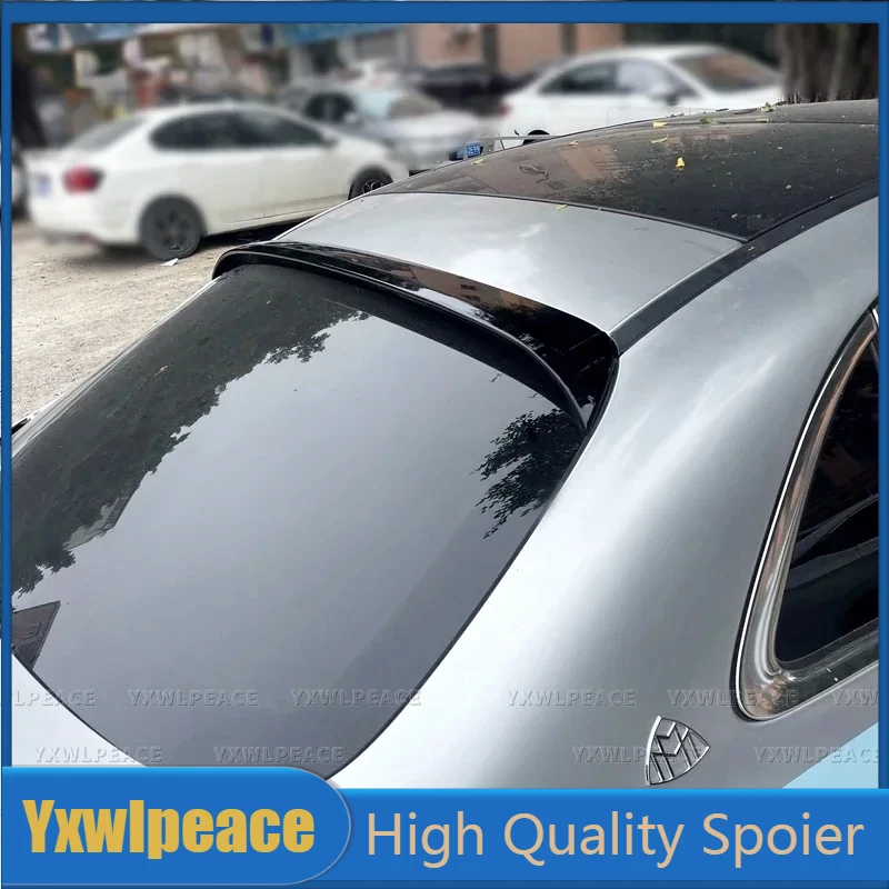 

For Mercedes Benz W213 Spoiler 2016 2017 2018 19 20 2021 ABS Plastic Primer Color Rear Window Roof Spoiler Body Kit Accessories