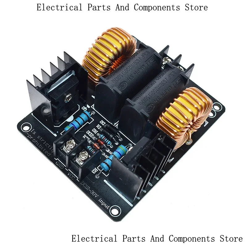 module-de-chauffage-de-chauffage-par-induction-zvs-1000w-20a-puissance-de-pilote-flyback-basse-tension-avec-pieces-de-bobine