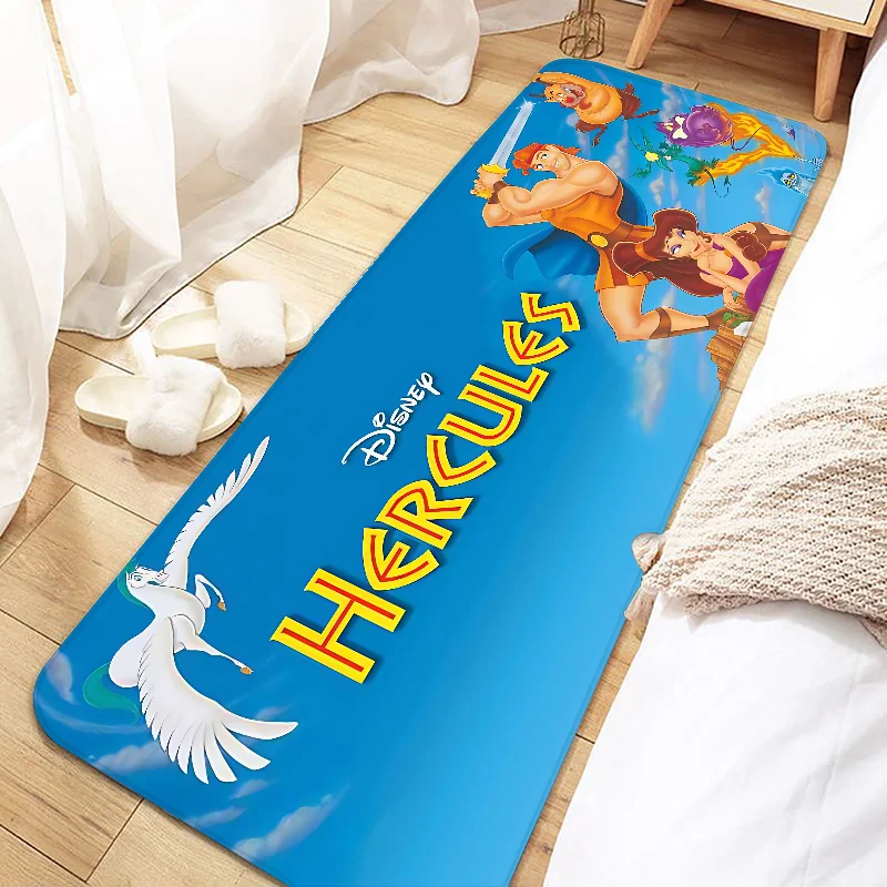 

Disney Hercules Door Mat Entrance Non-slip Doormat Washable Kitchen Carpet Living Room Hallway Rugs Bathroom Bath Door Mats