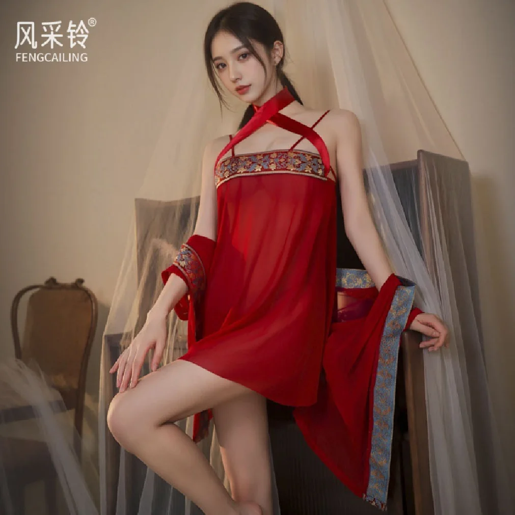 

Classy See-through Temptation Sexy Lingerie Ancient Style Corset Exotic Adult Toy for Romantic Intimacy