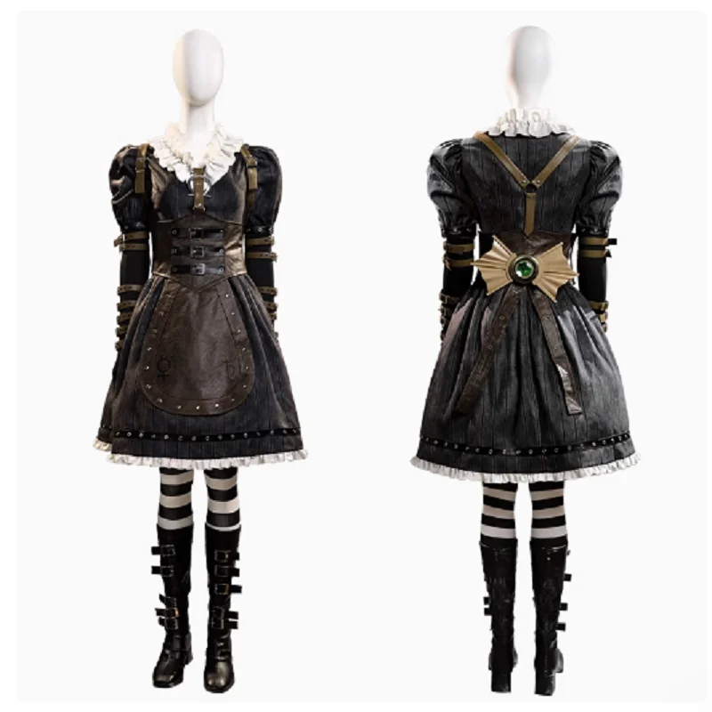 Hot selling Crazy Returns Alice cosplay costume Madness Returns cosplay costume customization