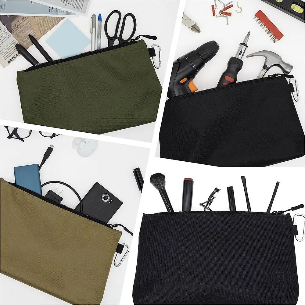 Imagem -05 - Multipurpose Tool Pouch Tecido Oxford Bolsa de Armazenamento Grande Capacidade Gadgets Portáteis Ferramentas Organizador Moda