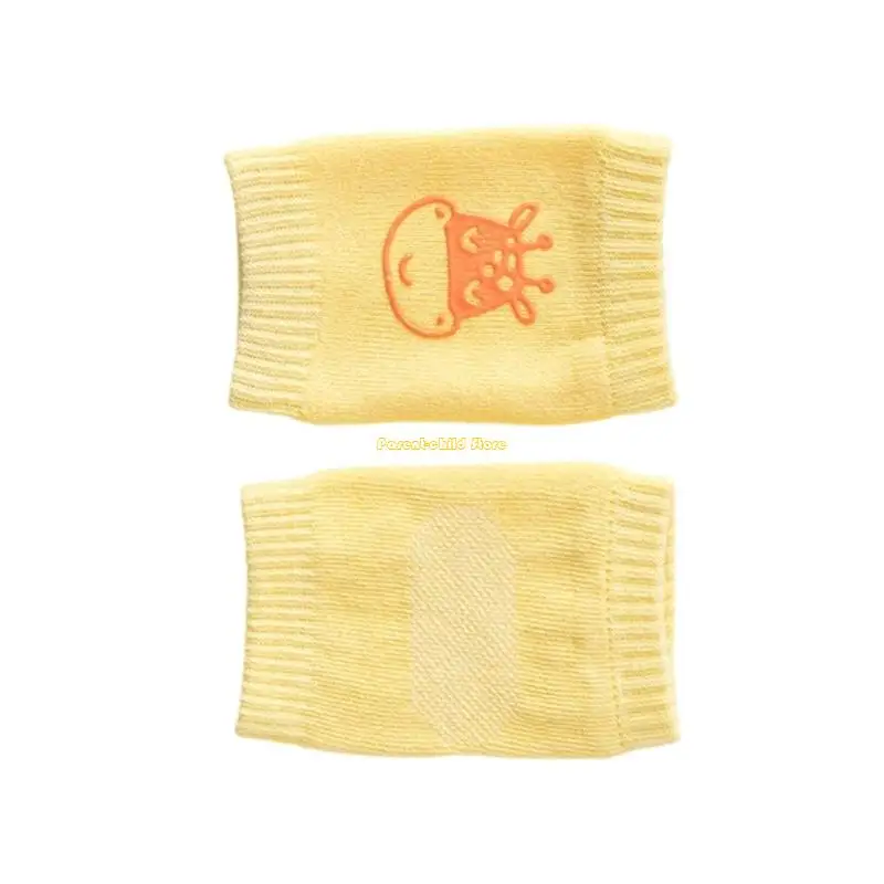 

WXTD 1 Pair Baby Knee Protective Sleeve Lovely Knee Pads for Comfort and Safety During Crawling and Walking Practice