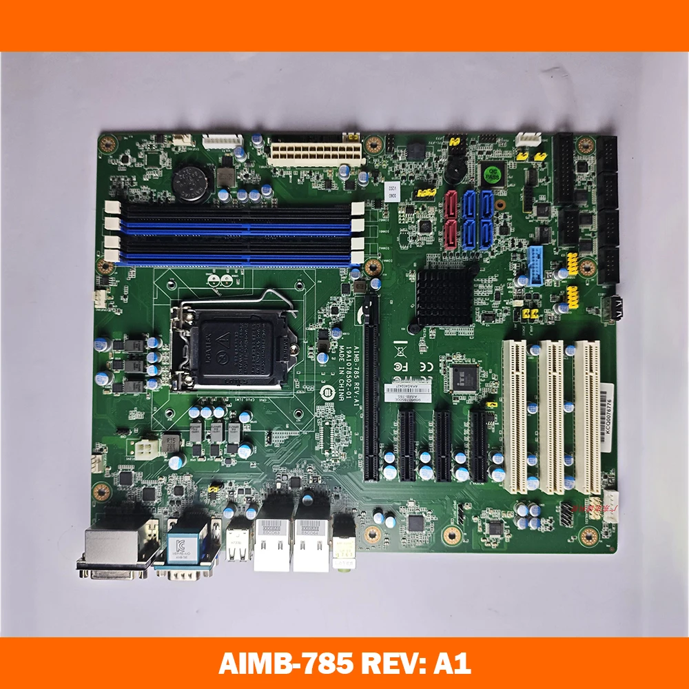 

dual network ports industrial control board AIMB-785 REV: A1