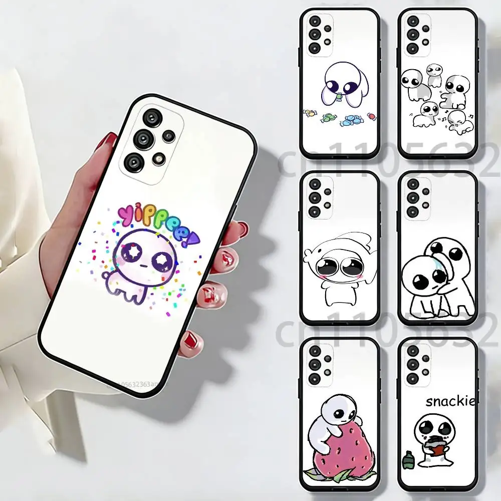 

TBH Autism Creature Yippies Phone Case For Samsung Galaxy A13,21s,22,31,32,52,53,71,80,A91 Soft Black Shell