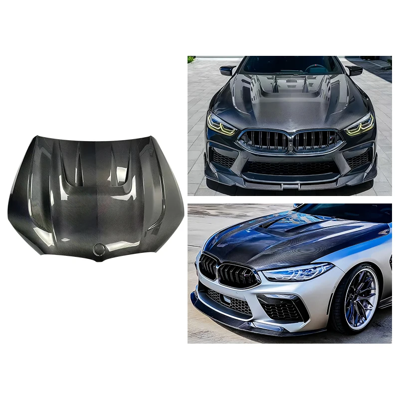 Classic Car Restomod Body Kits2019-2025 M8 Car Modification And Upgrade Engine Cover Carbon Engine Hood 8 Series M8