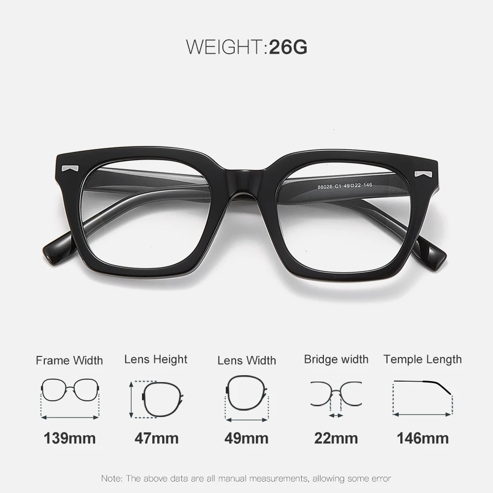 Unisex Square Frame Reading Glasses Fashion Trend Anti Blue Light Computer Eyeglasses Cat Eye Presbyopia Reading Glasses