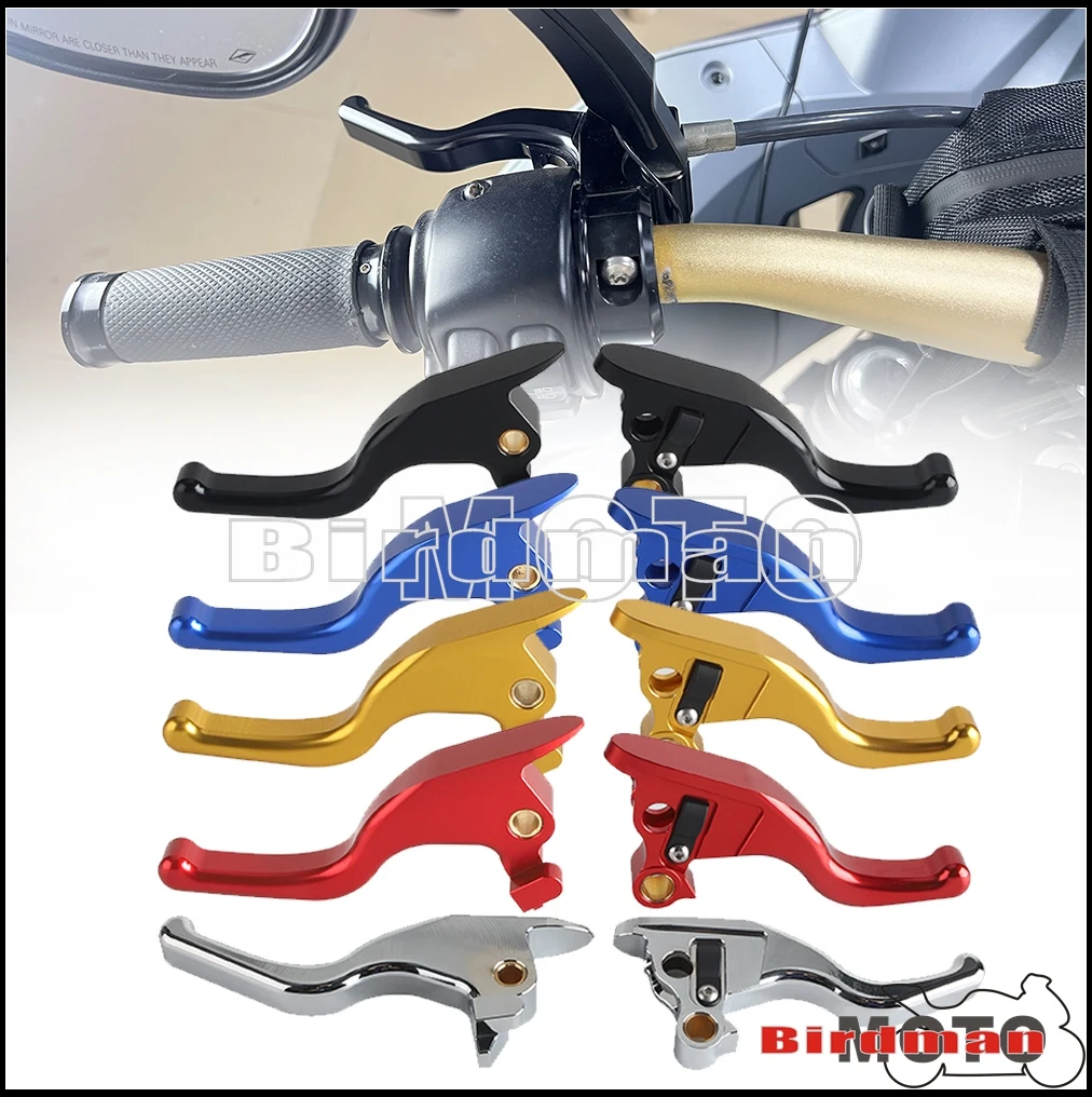 

CNC Shorty Hand Control Lever Kit Brake Clutch Levers For Harley Softail Breakout Deluxe Fat Boy Low Rider Street Bob 2015-2024