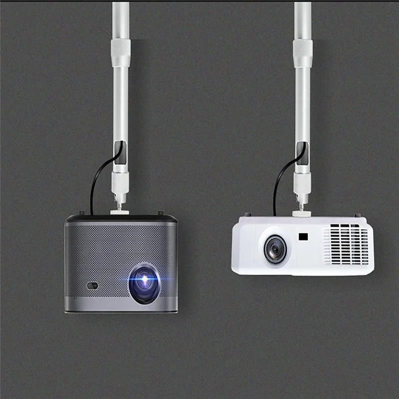 

B21B Telescopic Projector Mount Bracket Aluminum Alloy Adjustable Length 15.7-31.4 Inch For Cameras And Projectors