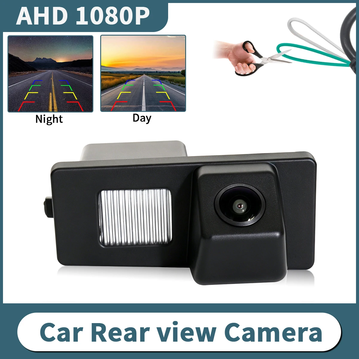 AHD 1080P Car Rearview Backup Camera 170° Wide Angle Waterproof For SSangYong Actyon Sports 2006~2019 Ssangyong Rexton