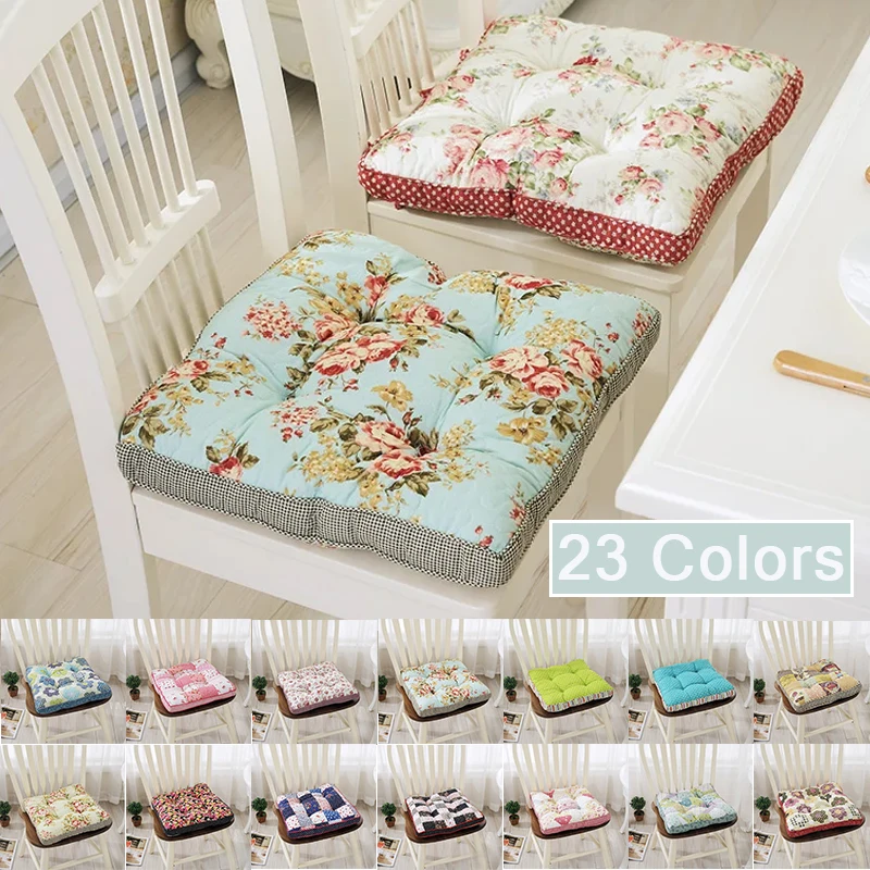 

40x40x5cm Square Chair Soft Pad Thicker Seat Cushion for Dining Patio Home Office Indoor Outdoor Garden Sofa Buttocks Cushion