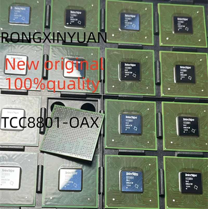 New Original TCC8801 TCC8801-OAX TCC8801-0AX Good Quality Automotive Navigation Vulnerability Chip BGA