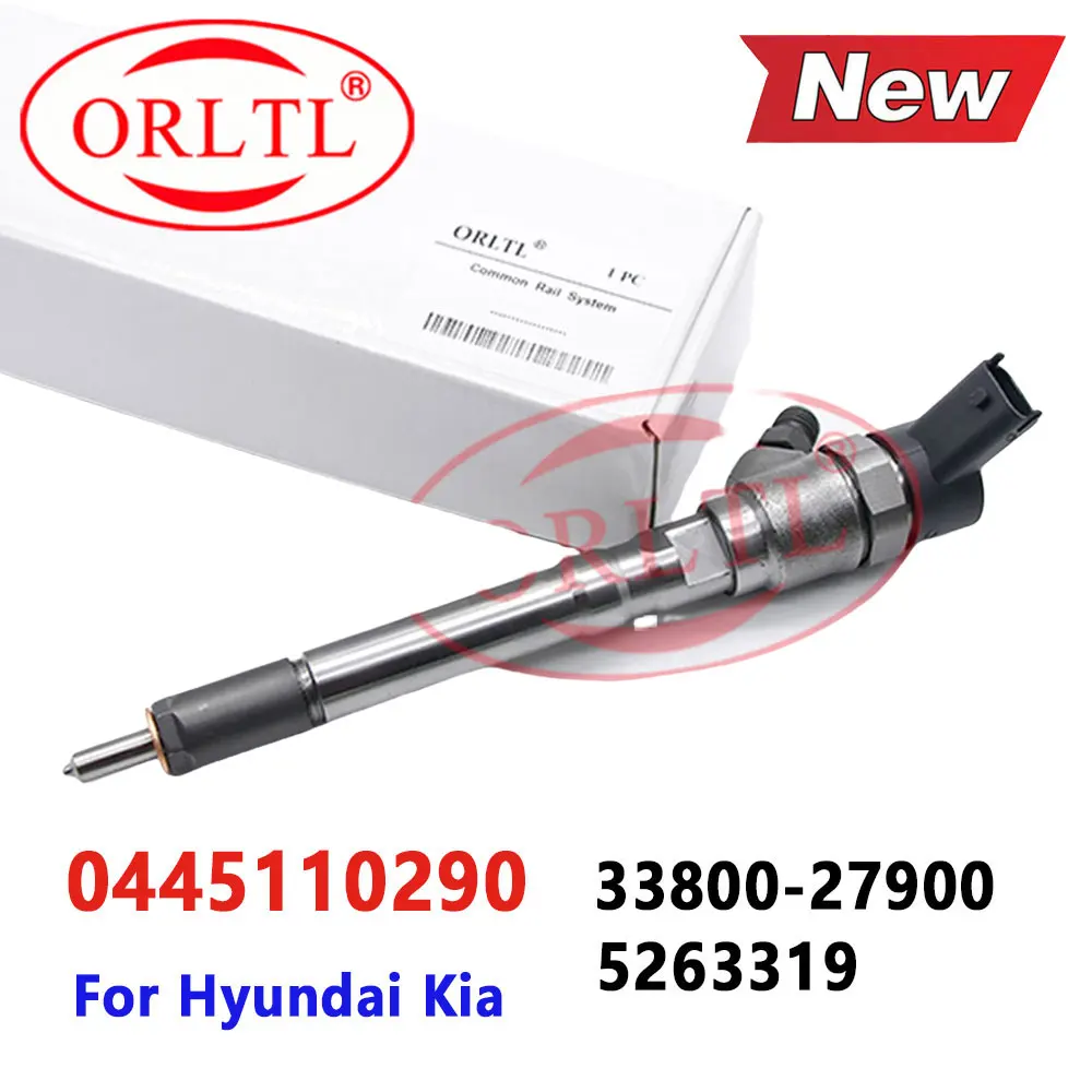 

33800-27900 0445110290 New Diesel Common Rail Injector Nozzle Assy 0445 110 290 Fuel Injection 0 445 110 290 for HYUNDAI KIA